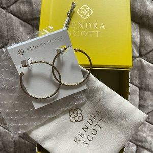 Kendra Scott Bronze hoop earrings